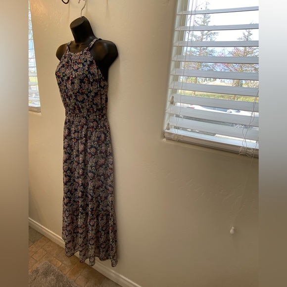 Collective Concepts Halter Floral Dress Size S - Picture 3 of 11